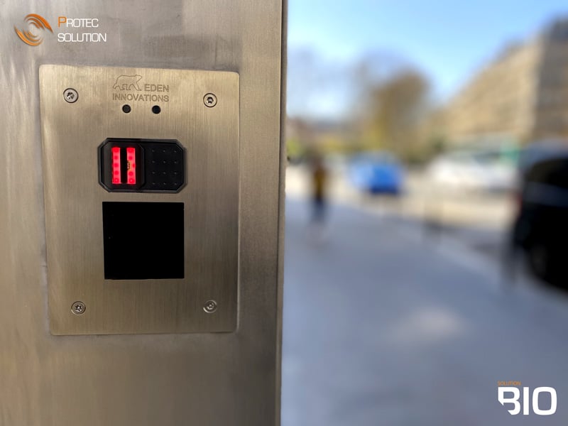 Installation BIOMÉTRIQUE  » Commerce « 