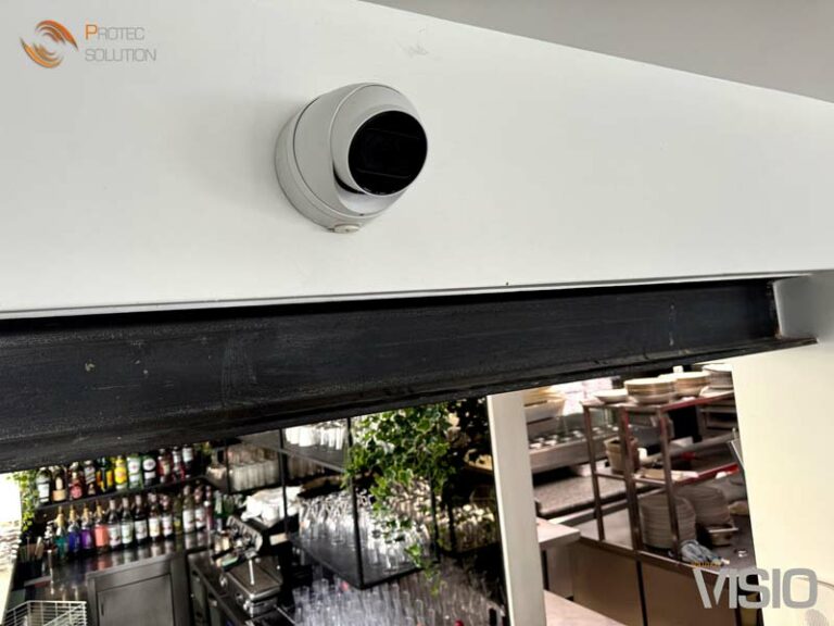 Installation vidéo protection et écrans « Restaurant »