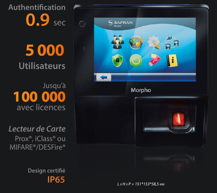 Lecteur Biométrique