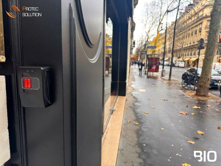 Installation Biométrique : Magasin